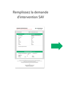 Fiche de demande d'intervention SAV