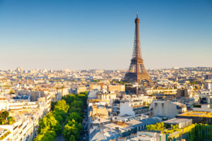 Vue de la ville de Paris