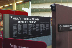 Musée quai Branly accessibilité