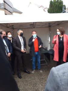 Sylvain Denoncin, notre président, présente aBeacon et AMY